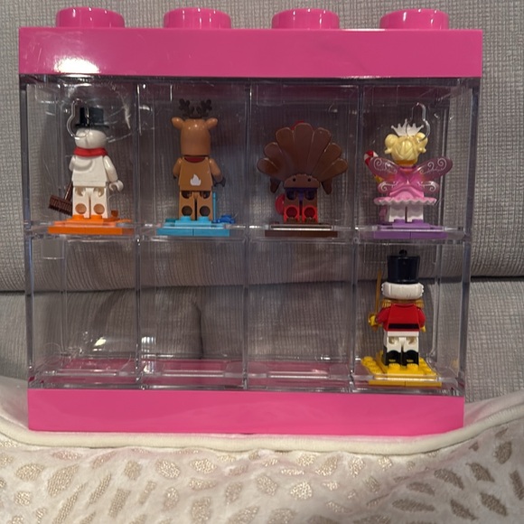 Lego Holiday Figures and Display Case - Picture 2 of 7